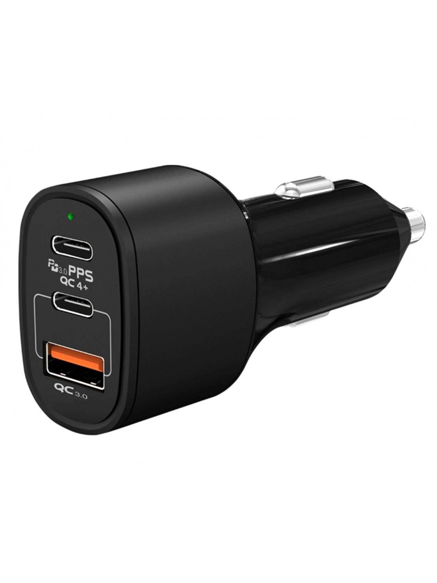 Incarcator Auto USB-C USB-A PD 60W Fast Charge